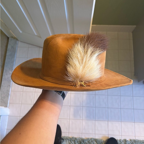 Men’s Roundup Collection Suede Leather Cowboy Hat - Picture 1 of 16
